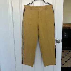 Yellow Ankle Cut Pants 🌞